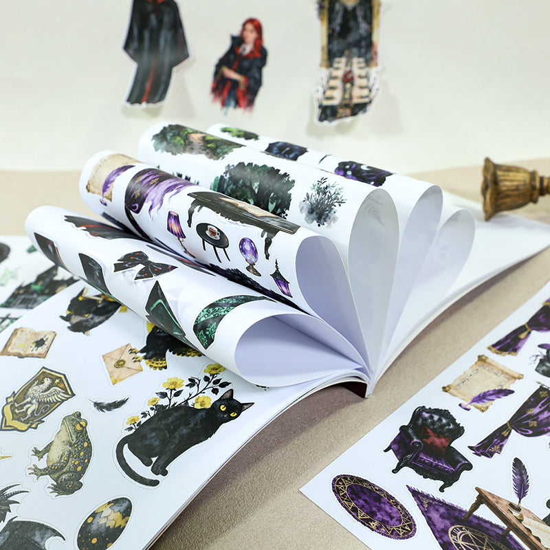 Magic Fantasy Sticker Book