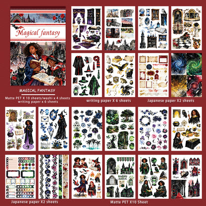 Magic Fantasy Sticker Book