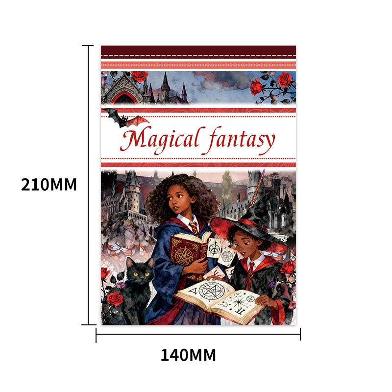 Magic Fantasy Sticker Book