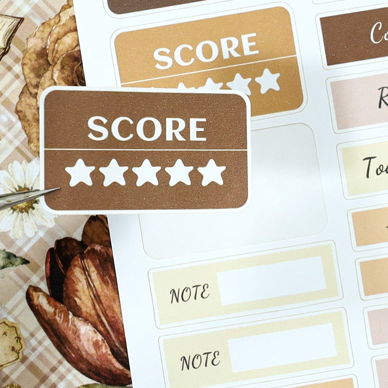 Coffee Daily Sticker Book