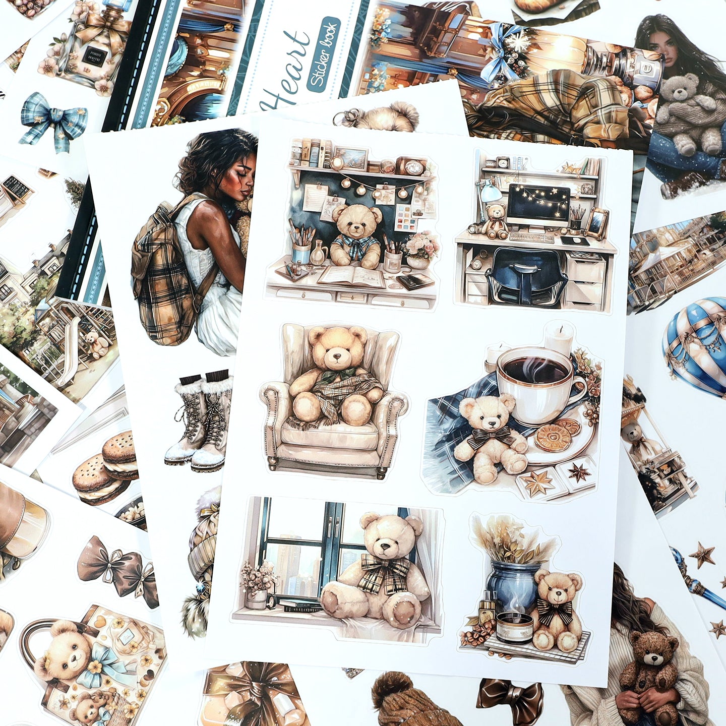 Maiden's Heart Sticker Book
