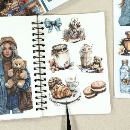 Maiden's Heart Sticker Book