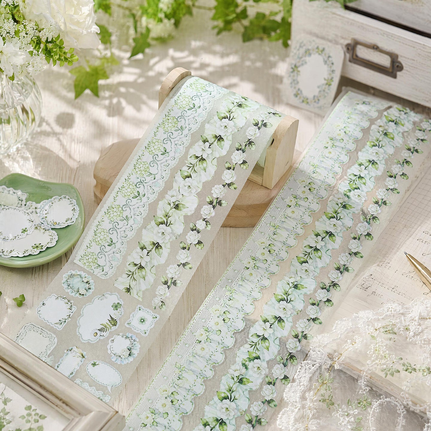 Die-Cut Lace Journal Tape Set