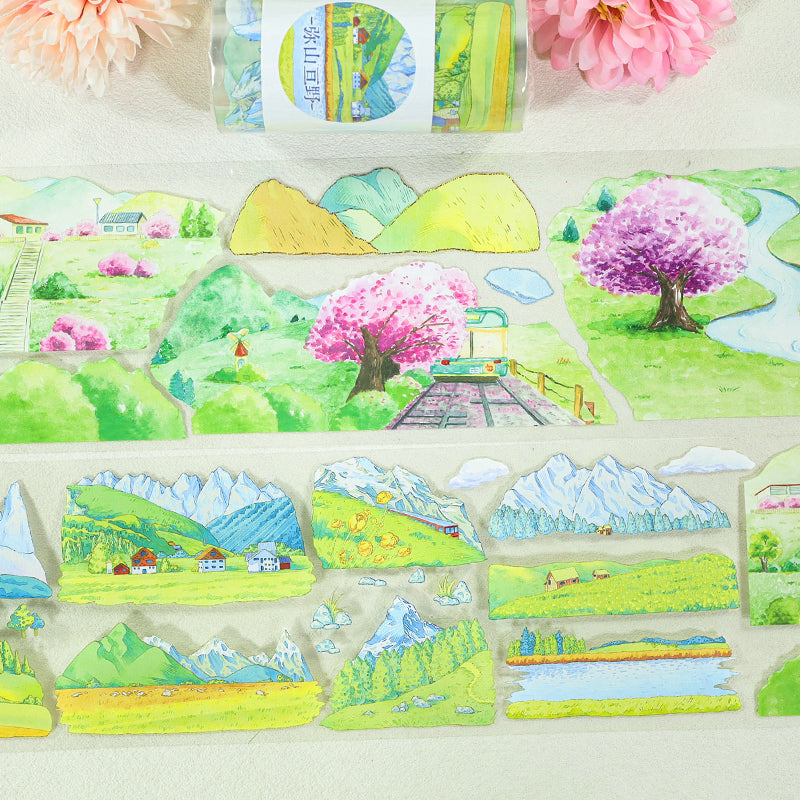 Mountains Stretch Across the Land Tape