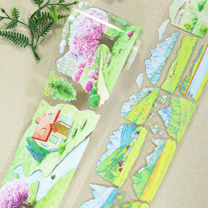 Mountains Stretch Across the Land Tape