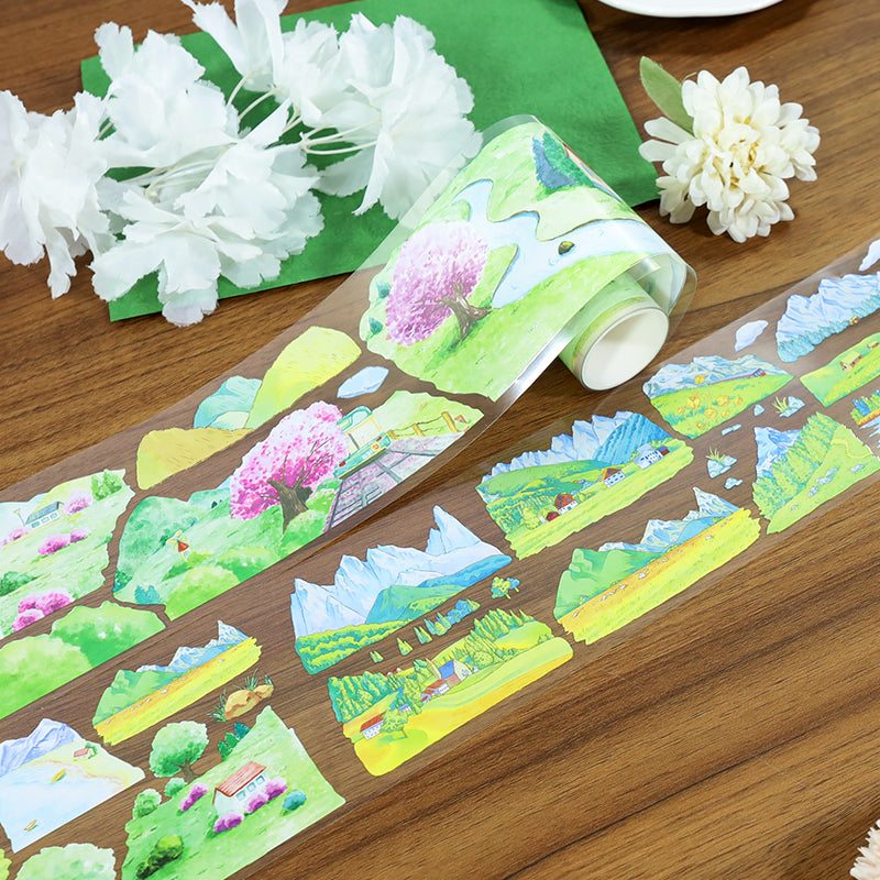 Mountains Stretch Across the Land Tape