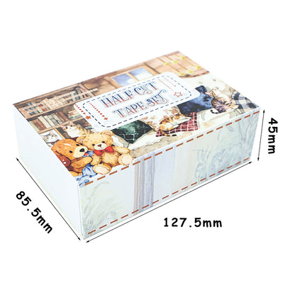 Cute Pets Camping Washi Tape Set