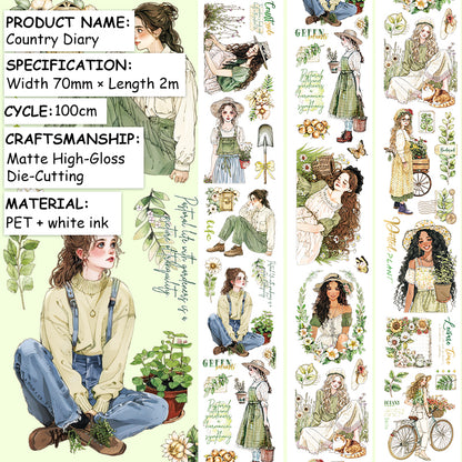 Countryside Diary Tape Roll