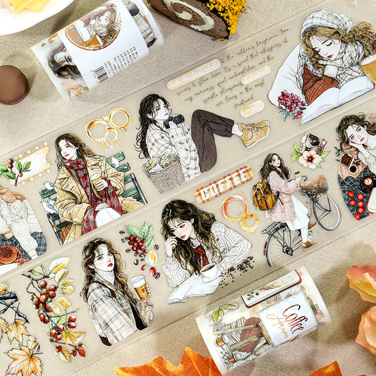 Warm Autumn Diary Tape Roll