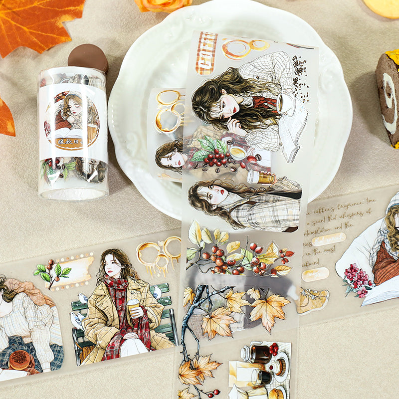 Warm Autumn Diary Tape Roll