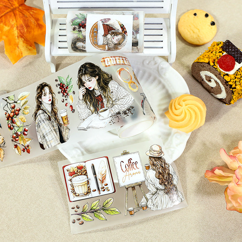 Warm Autumn Diary Tape Roll