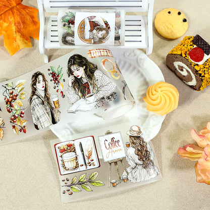 Warm Autumn Diary Tape Roll