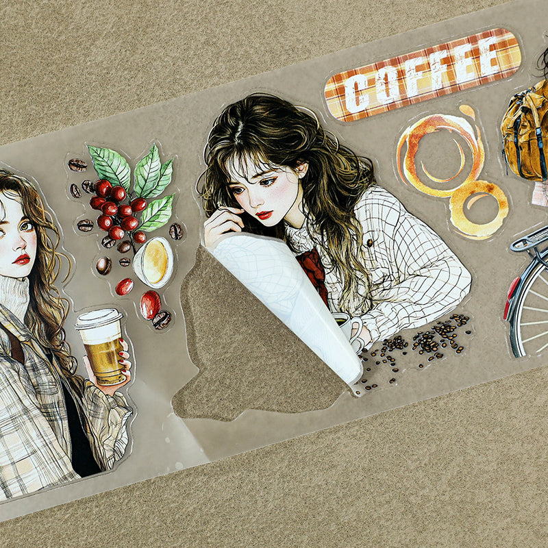 Warm Autumn Diary Tape Roll