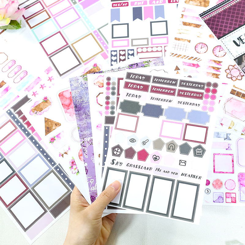 Velvet Dusk Sticker Book