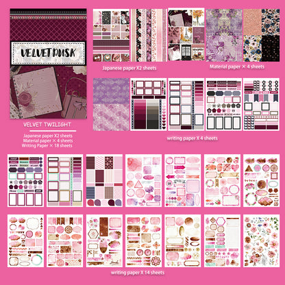 Velvet Dusk Sticker Book