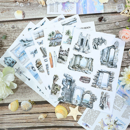 The Veiled Shoreline Sticker Book