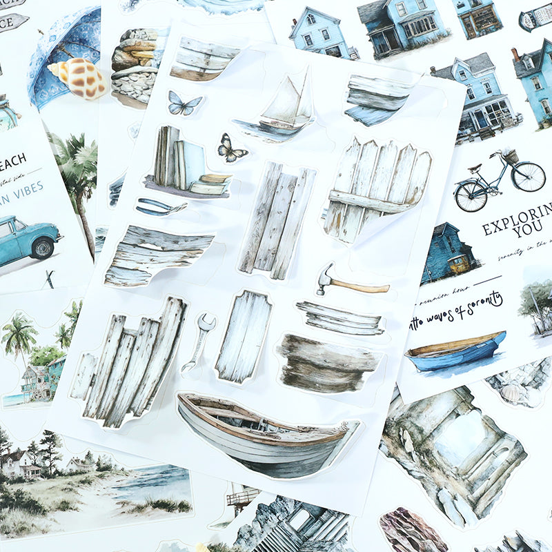 The Veiled Shoreline Sticker Book