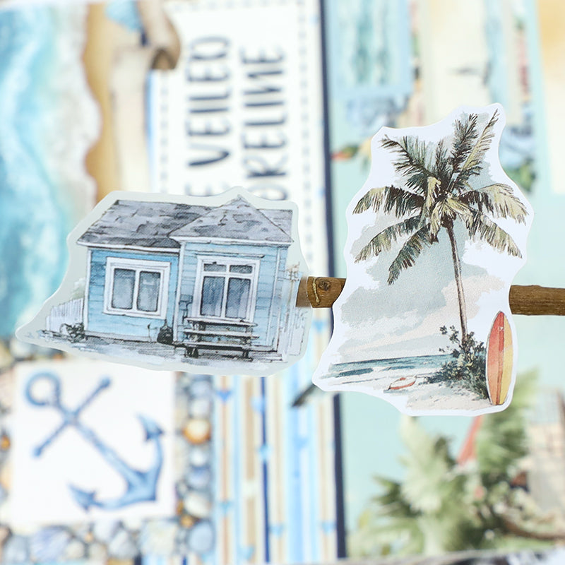 The Veiled Shoreline Sticker Book