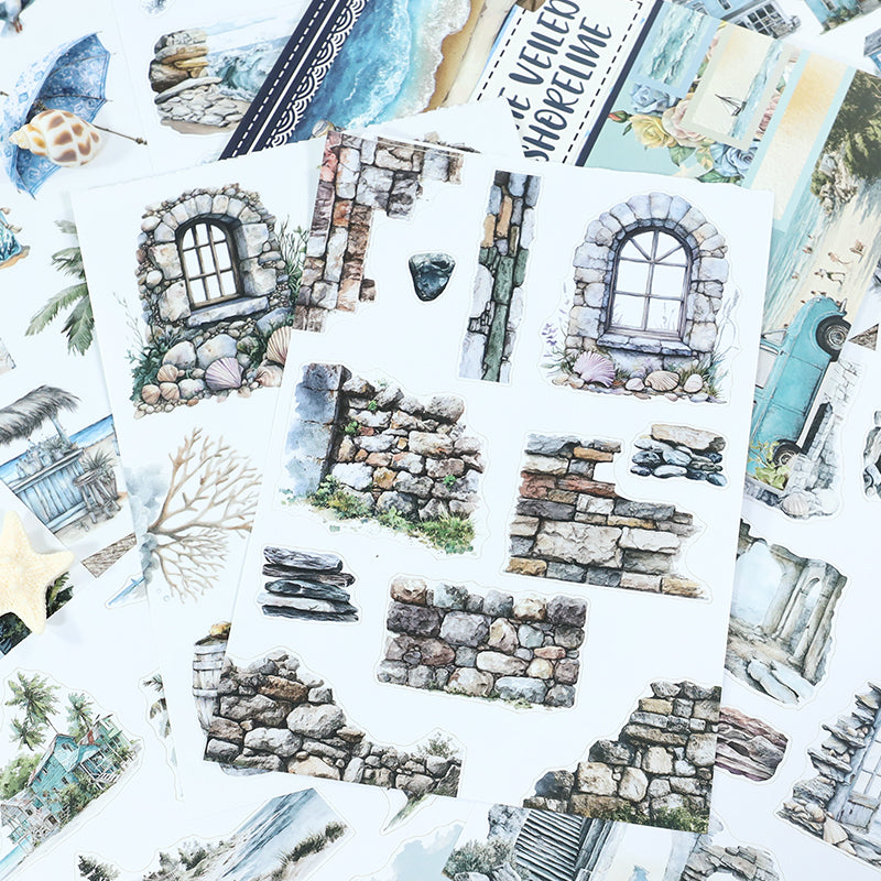 The Veiled Shoreline Sticker Book