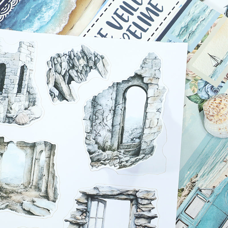 The Veiled Shoreline Sticker Book