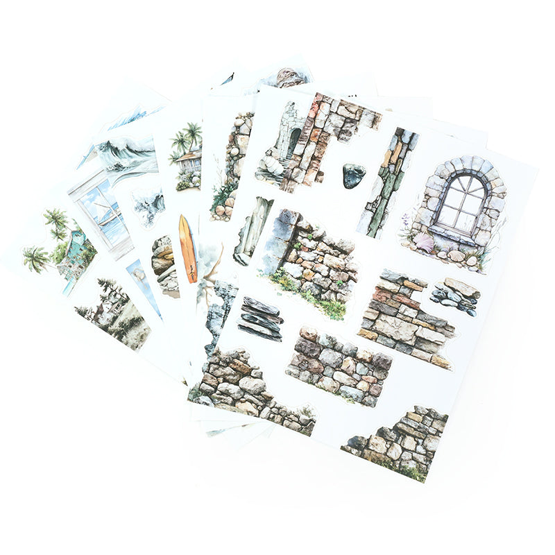 The Veiled Shoreline Sticker Book