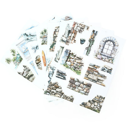 The Veiled Shoreline Sticker Book