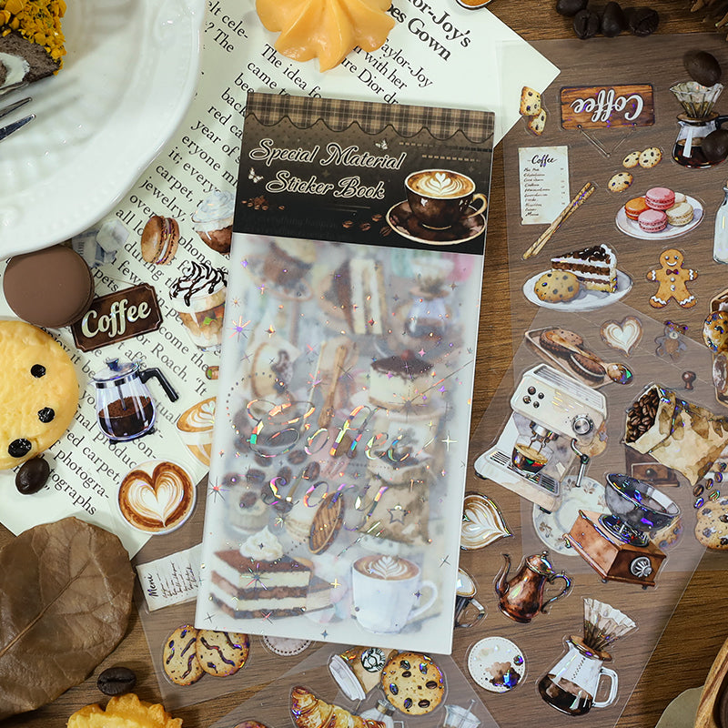 Coffee Story Sticker Book