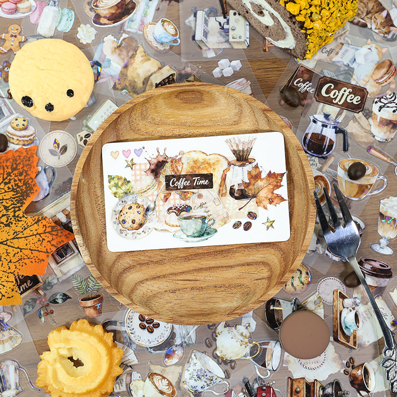Coffee Story Sticker Book