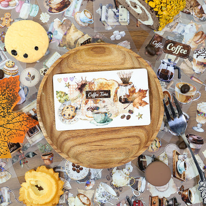 Coffee Story Sticker Book