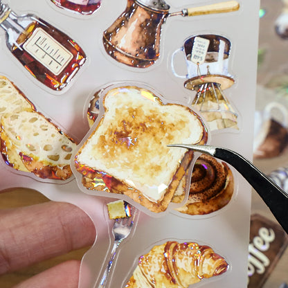 Coffee Story Sticker Book
