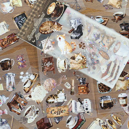 Coffee Story Sticker Book