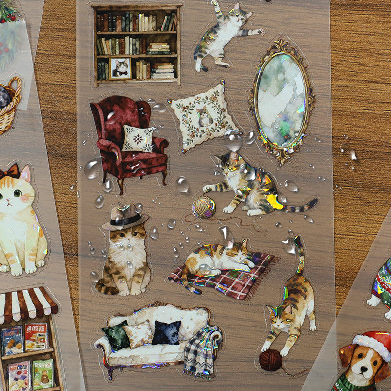 Cute Pet Daily Sticker Book