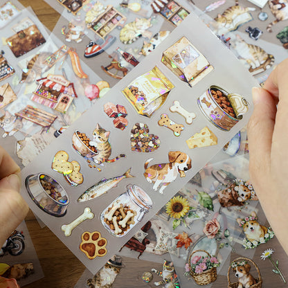 Cute Pet Daily Sticker Book
