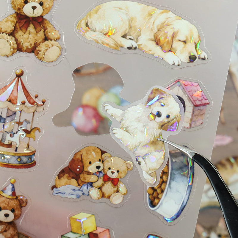 Cute Pet Daily Sticker Book