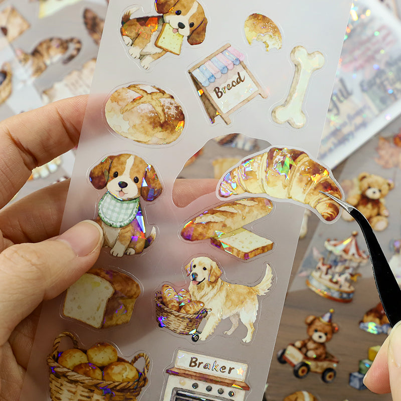 Cute Pet Daily Sticker Book