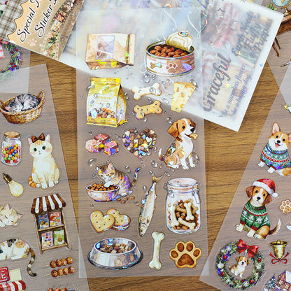 Cute Pet Daily Sticker Book