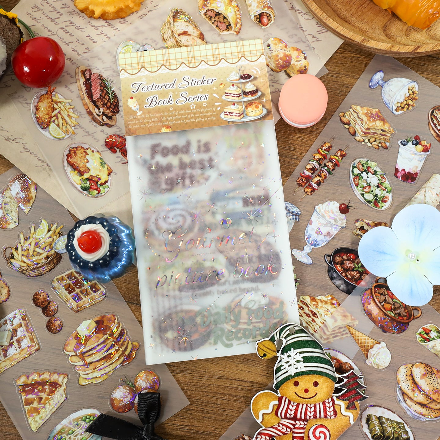 Food Illustrated Guide Sticker Book