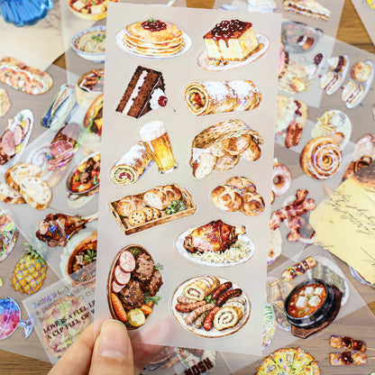 Food Illustrated Guide Sticker Book