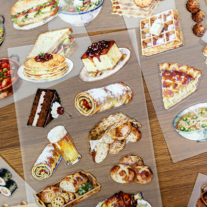 Food Illustrated Guide Sticker Book