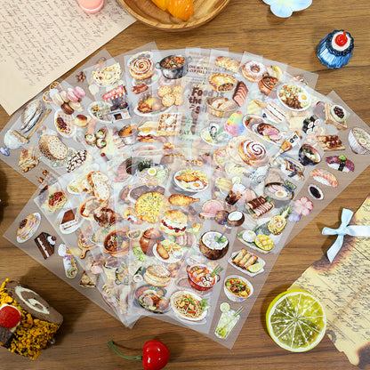 Food Illustrated Guide Sticker Book