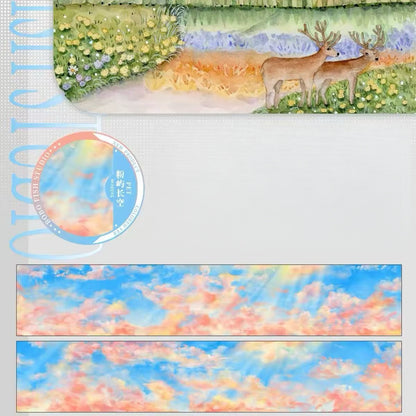 4cm/5cm*120cm Dreamy Sky Nature Tape Collection