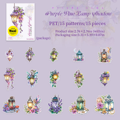 Firefly Lamp Stickers