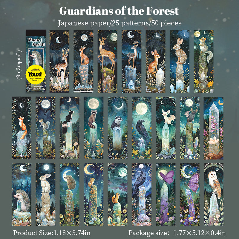 Magical Scroll Sticker Book