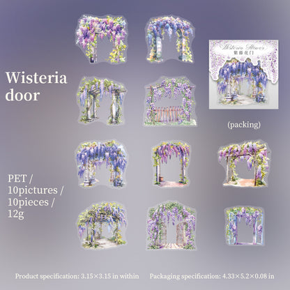 Wisteria Dreams Stickers