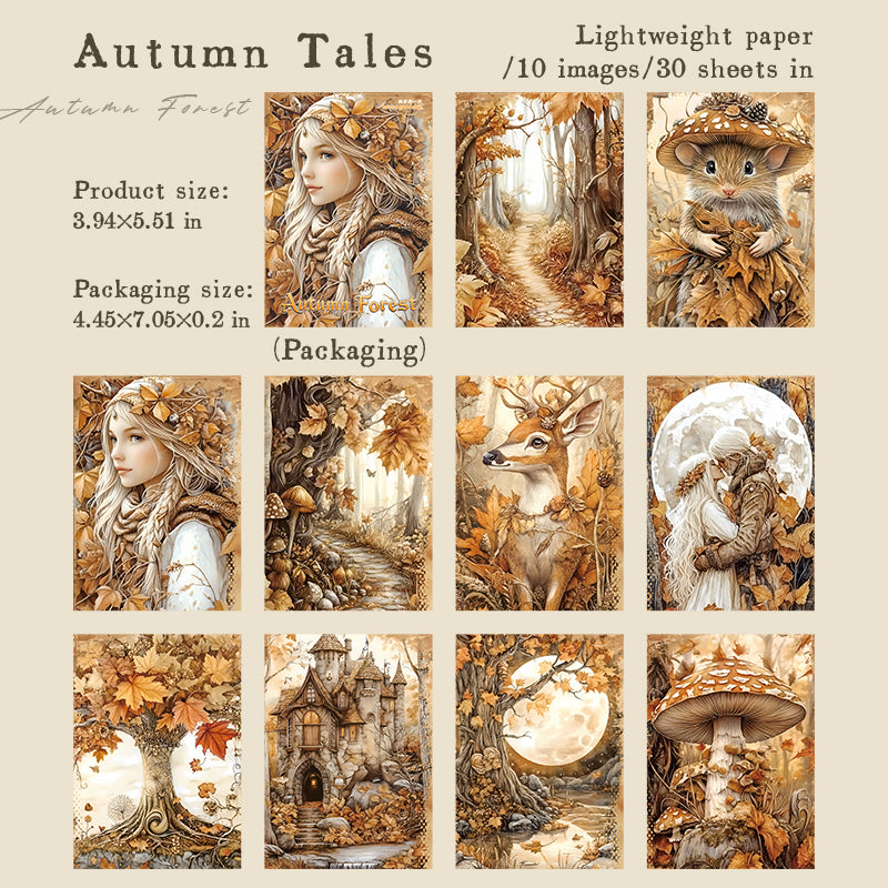 Autumn Forest Memories Papers