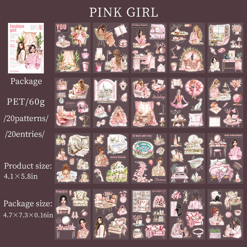 Girl’s Handbook Sticker Book