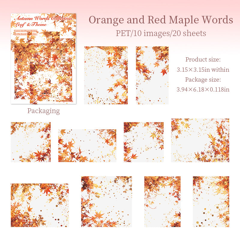 Autumn Whispers Stickers