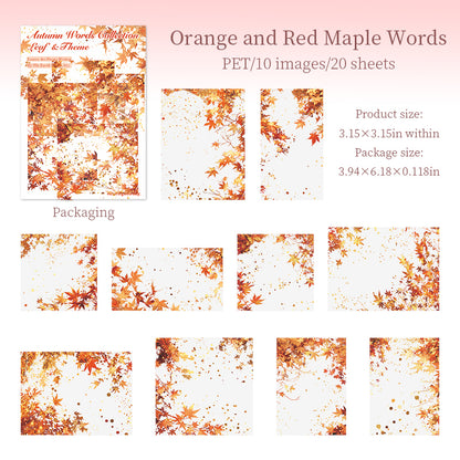 Autumn Whispers Stickers