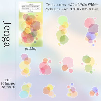 Crazy Colors Sticker