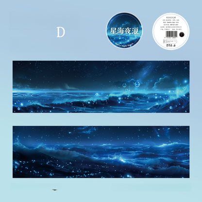 Chasing Waves Glow Washi Tape